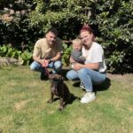 Vivien mit Amelio und Julian